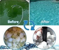 700g Pool Filter Balls Dej Kho Dej Reusable Renewable Eco Friendly Polyester Lim Balls