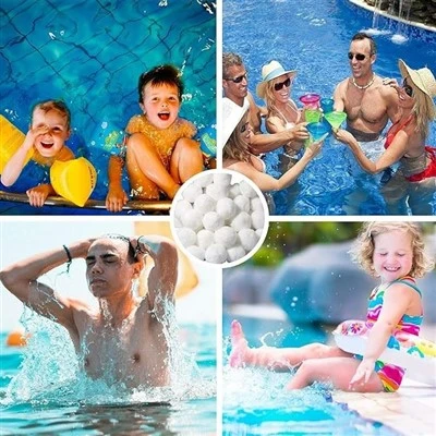 Eco-Friendly Filter Balls Hloov Rau Pas Dej Lim Lim Pump Aquarium