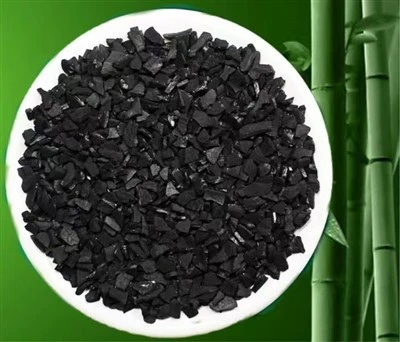 Granular Bamboo Based Activated Carbon Rau Kev Kho Dej