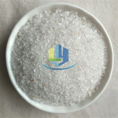High Purity 99.6% Quartz Silica Sand Nrog Tsawg Hlau Rau Kev Kho Dej
