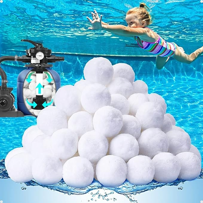 700g Reusable Eco-Friendly Filter Balls For Sand Filter Pump
