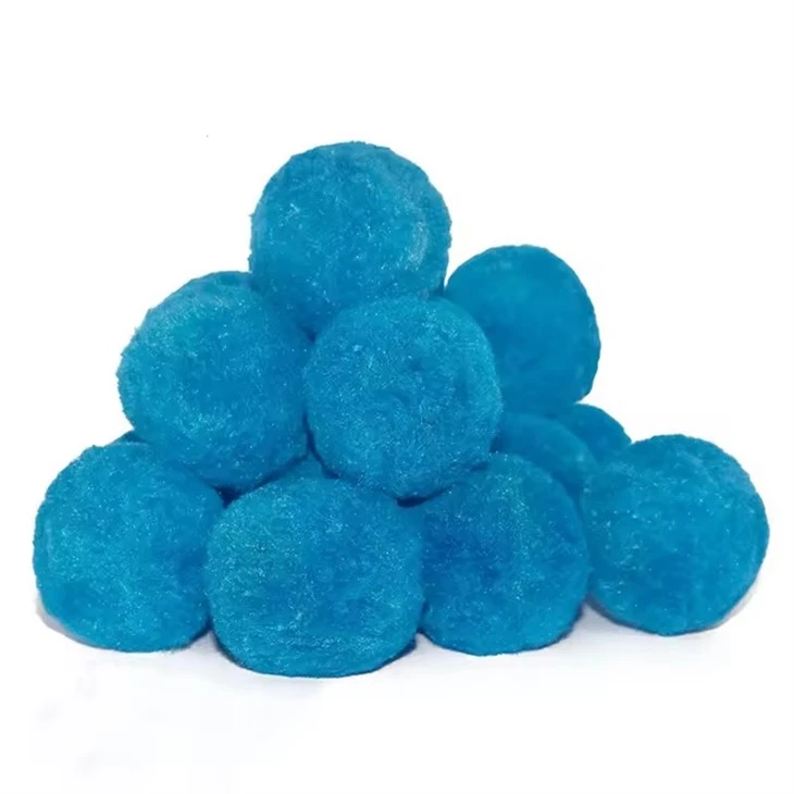 Polymer Pool Filter Balls Blue Fibalon Blue Pool Filter Balls