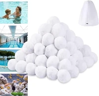 700g Pas Dej Lim Media Balls Rau saum av Pas Dej Reusable Eco-Friendly Sand Filter Balls Hloov Sand