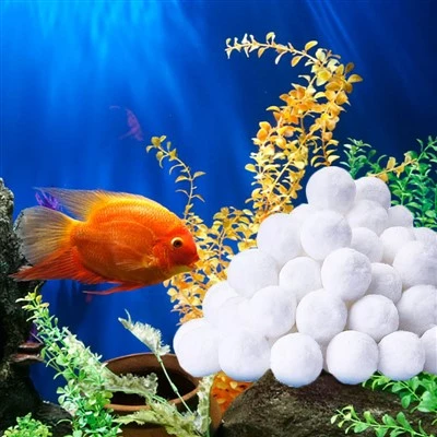 Aquarium Tank Clean 3 Micron Zog Txuag Pumps Lim Polyester Fiber Pob