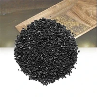 High Iodine Tus nqi Txiv maj phaub Plhaub Activated Carbon Kub Recovery Carbon 50kg Granular Charcoal