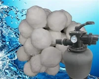 Pas Dej Filter Media Balls Rau saum av Pas Dej Reusable Eco-Friendly Sand Lim Balls Hloov Sand